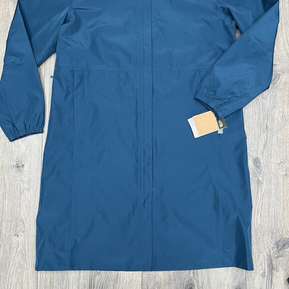 The North Face Daybreak Rain Parka Size 2XL Womens Midnight Petrol Blue $180 - Picture 6 of 13